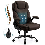 Hayelf Ergonomic Office Chair, PU Leather High Back Executive Chair