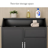 JOSOGO Stainless Steel Kitchen Waste Trash Cabinet, Odor-Containing Indoor Compost Bin