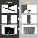 Room Divider, 4 Panel Folding Privacy Screens with Wider Feet, 6 Ft Portable Room Partition for Room Separator