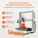 ANYCUBIC Kobra 4 3D Printer with Auto Leveling, High-Speed FDM Printer