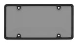 License Plate Protector, Pair of Unbreakable Clear License Plate Covers, Plastic Car Front/Rear License Plate Covers Compatible with American Standard Car