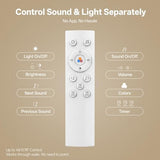 White Noise Sound Machine for Sleep Night Light Baby Remote/Touch Control