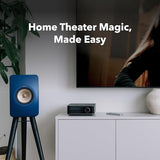 WiiM Amp Ultra Stereo Streaming Amplifier, HDMI ARC & RoomFit, Space Gray