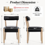 ZJhome Modern Dining Chairs Set of 6