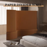 Folding Room Divider Partition - Retractable Paper Privacy Screen for Indoor Use