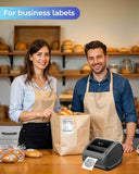 Phomemo Ethernet Thermal Label Printer 4x6, Bluetooth Shipping Label Printer for Small Business, Home, Office