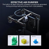 Creality K1C 3D Printer, 2024 New Version 3D Printers with 600mm/s Fast Printing Speed and Clog-Free Direct Extruder