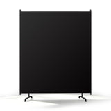 Room Divider Panel, 100% Blackout Privacy Screens with Wider Feet, 5 Ft Portable Room Partition for Room Separator