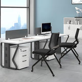 CLATINA Stackable & Foldable Conference Room Chairs, Waiting Room Chairs