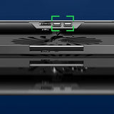 TEOYETTSF Portable Laptop Cooling Pad Aluminum Alloy Suitable