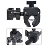UAYESOK Bicycle/Motorcycle Walkie-Talkie Handlebar Mount, Vehicle Grab Rail Clamp Radio Holder for HT, Scanner, Speaker Mic