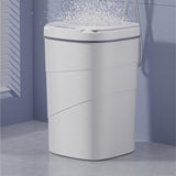 BXFIRS PP Material Household Intelligent Garbage Bin Kitchen Living Room Bedroom Sensing Trash Can(OneColor,22 * 22.5 * 33.5cm)