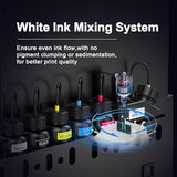 DXZ A3 UV Printer,Automatic L805 UV Flatbed Cylinder Printer with Varnish