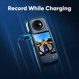 Insta360 X3 Motorcycle Bundle - Waterproof 360 Camera with 1/2" 48MP Sensors