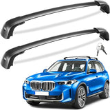 Tuyoung 300lbs Lockable Roof Rack Cross Bars Compatible with BMW X5 G05 2019-2026, Heavy Duty Aluminum Roof Rails Crossbars Bike Kayak Snowboard Rooftop Cargo Carrier SUV Luggage Accessories