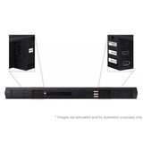 Samsung 2.1Ch DTS Virtual:X Soundbar w/Subwoofer: HDMI ARC, Bluetooth, Wall Mountable, Voice Enhance Mode, Game Mode, Night Mode, 360W, Wireless Surround Ready - HW-B53WF (Renewed)