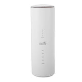 5G CPE Router with SIM Card Slot, WiFi 6 Dual Band Wireless Router, Supports 32 Devices, 8 High Gain Antennas, 4x4 MIMO, 5G Antenna Plug, Mobile Hotspot for Home, RV, Business
