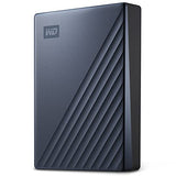 Blue, Portable External Hard Drive, backup software with defense against ransomware