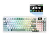 K719 Wireless Gasket Gaming Keyboard w/Hype Screen & Knob, 95 Keys Mechanical Keyboard