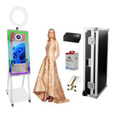 Digital Mirror Photo Booth Machine with Instant Printer Included