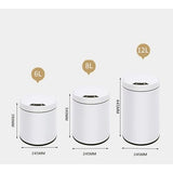 FWTCVB Smart Sensor Garbage Bin Kitchen Bathroom Toilet Trash Can