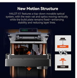 Creality Halot-X1 Combo Resin 3D Printer, 10.1" 16K Mono LCD, 14×19 μm, 170 mm/h High-Speed Printing, Intelligent Resin Management, Fully Assembled Auto Leveling