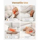 BOB AND BRAD Back Massager with Heat FSA Eligible, EZBack Corded Back Massager for Pain Relief Deep Tissue, Shiatsu Back Shoulder and Neck Massage Pillow, Soothing Full-Body Relief for Women Men