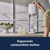 SodaStream - Terra Sparkling Water Maker | VALUE BUNDLE | CQC CO2 system | Includes 2x CO2 Cylinders, 3x 32 Fl Oz Dishwasher Safe Bottles, 2x Bubly Flavor Drops | Combine with Pepsi Flavors | White