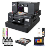 RAINBOWDGT A3 UV Printer, with Laptop, Bottle Holder & Stickers
