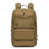aiGear 50L Military Tactical Backpack 3 Days Assault Pack Large Day Backpack for Men Molle Army Bug Out Bag Waterproof Heavy Duty Hiking Trekking Rucksack - Khaki