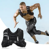 RKV86 Rucking Vest for Men and Women with Detachable Zipper Pockets Weighted Vest for Walking, Strength, Training, Running (12lbs)