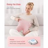 BOB AND BRAD Back Massager with Heat FSA Eligible, EZBack Corded Back Massager for Pain Relief Deep Tissue, Shiatsu Back Massage Pillow, Soothing Muscle Tension Upper & Lower Back Relief