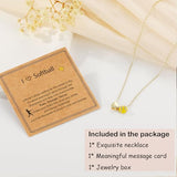 ESPVO Tennis Necklace Gifts for Girls Stuff Accessories Sports Jewelry Ages 8-12 12-14 Teen Girl Team Women Mom Coach Player Things Items