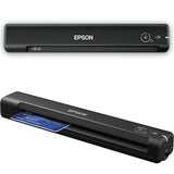 Workforce Es-50 Portable Document Scanner for Laptop - Complete Bundle for Pc and Mac