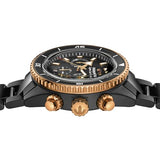 Rado - Captain Cook Open Heart - Men's Automatic Swiss Watch - 43mm Black Dial - Black High-Tech Ceramic Bracelet - R32190153