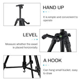 Easel Stand for Painting and Sign - Aluminum Metal Artist Tripod Adjustable Easels for Display Height from 21 to 61Inches