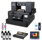 RAINBOWDGT A3 UV Printer, White Ink Circulation, Bottle Holder & Stickers