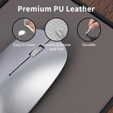 Office Lap Desk with Wrist Rest Wrist Rest, Mouse Pad, and Phone Holder Large Laptop Bed Desk for Notebook