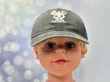 GDIQ Bunny Baseball Hat for Kids, Cute Rabbit Gifts for Boys Girls