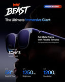 VITURE Beast XR/AR Glasses: Biggest. Boldest. Smartest. 174" 1200p, 58°FOV