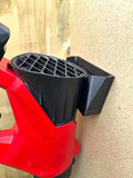 Leaf Blower Wall Mount for Milwaukee M18 Fuel - Compatible with 3017-20 & 3017-21 - Leaf Blower Wall Mount Holder Bracket for Garage Storage (Black)