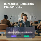 USB Headset with Noise Cancelling Microphone,Wired Headset for PC Laptop