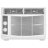 Garvee 5000 BTU Window AC Unit Cools 150 Sq Ft - Easy Mechanical Controls, 2-in-1 Cool/Fan Mode, Washable Filter, Easy Install, for Bedroom, Office, White