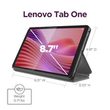 Lenovo Tab One - Lightweight Tablet - up to 12.5 Hours of YouTube Streaming - 8.7" HD Display