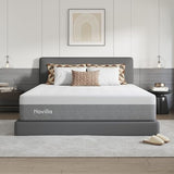 Novilla Bliss Mattress King Size, 14 Inch Gel King Memory Foam Mattress | Cooling Comfort & Pressure Relieving