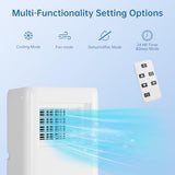 Portable Air Conditioners, 10,000 BTU AC Unit Portable for Room up to 450 Sq. Ft. with Remote Control, Window Installation Kit, 24H Timer, Sleep Mode