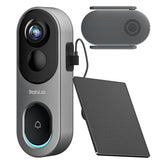 Nonstop Power Video Doorbell with Head-to-Toe View, No Subscription, AI Motion Detection