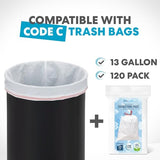 Magic 16 Gallon (60L) Open Top Trash Can – Round Commercial Trash Can