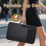 New Laptop Lap Desks for Adults, Fits Up to 17.3" Laptops, Portable Laptop Desk for Bed