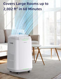 Nuwave OxyPure ZERO Air Purifier with Washable and Reusable Bio Guard Tech Air Filter, Large Room Up to 2002 Ft², Air Quality Monitor
